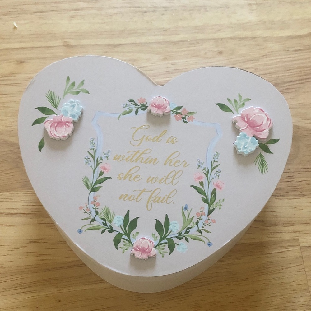 Floral Jewelry/prayer Box